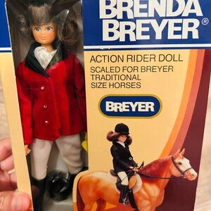 vintage Breyer Brenda Show Jumper action rider doll, specifically model #511.